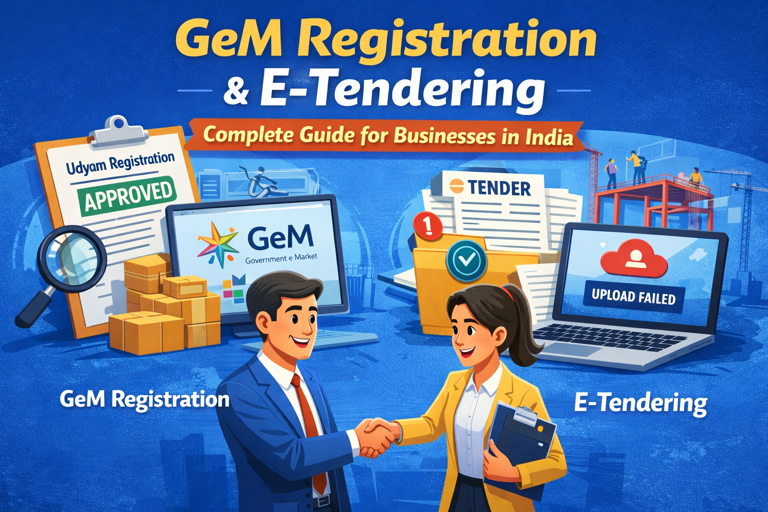 GeM Registration Process | E-Tendering in India | Government Procurement Guide